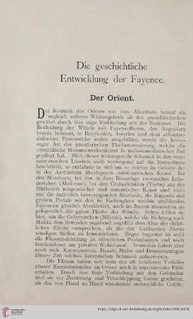 Der Orient