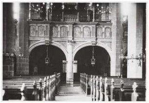 Thomaskirche, Leipzig Bachgruft: Untere Empore