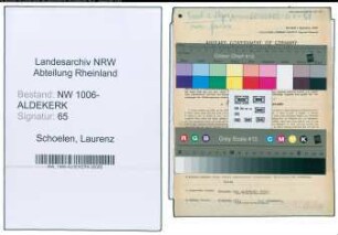 Entnazifizierung Laurenz Schoelen , geb. 27.09.1893 (Landwirt)