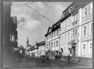 Die Wilhelmsstraße in Heiligenstadt mit Kirche St. Martin