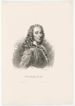 Bildnis des Voltaire