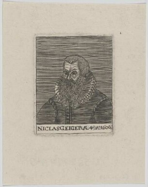 Bildnis des Niclas Geiger