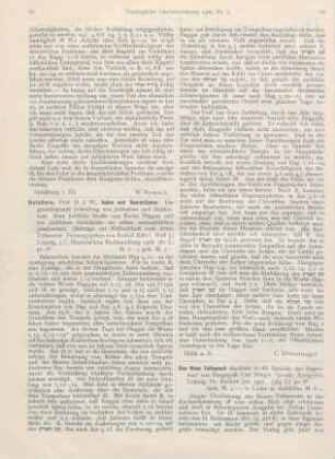 68-69 [Rezension] Das Neue Testament übersetzt in die Sprache der Gegenwart von Hauptpastor Curt Stage. Große Ausgabe