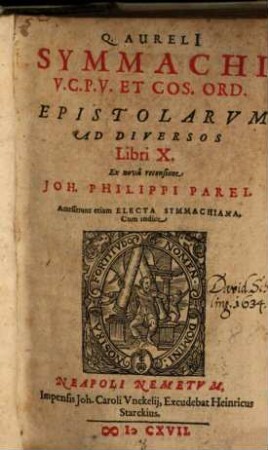 Epistolae ad diversos
