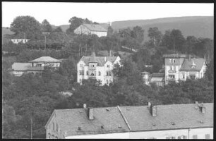 Bad Elster. Theater, Schillergarten, Villa Tietze