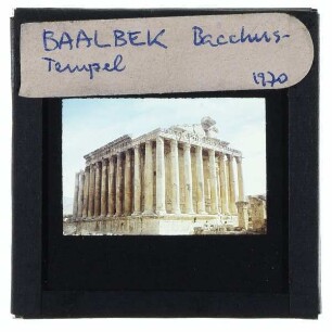 Baalbek, Bacchustempel