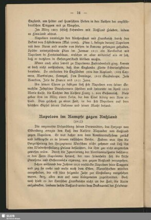 Napoleon im Kampfe gegen Rußland (1812)