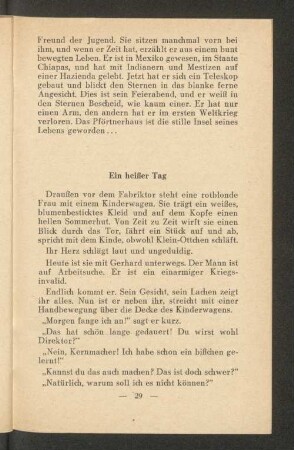 Ein heißer Tag