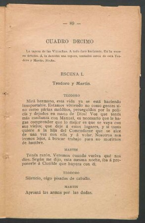 Cuadro décimo