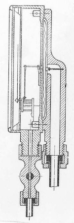 Zugunterschiedsmanometer : Technikgeschichte | Industrie und Technik | Messgeräte