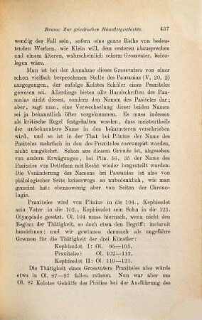 Zur griechischen Künstlergeschichte