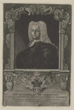 Bildnis des David Christoph Albrecht