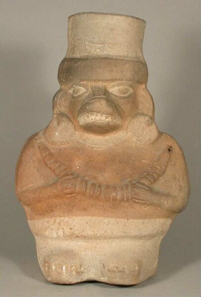 Standing anthropo-zoomorphic figure