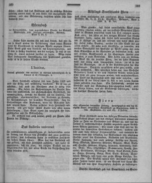 Flora oder allgemeine botanische Zeitung / herausgegeben von der königlich bayer. botanischen Gesellschaft zu Regensburg. - Regensburg, 1833