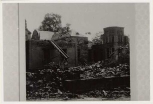 Zerstörung des Luisenheims und Wiederaufbau. Wöchnerinnenheim