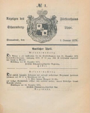 1. Januar-30. Decbr. = No. 1-53