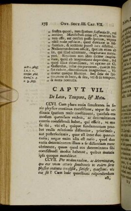 Caput VII. - Caput VIII.