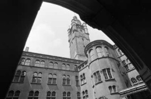 Blick auf das Rathaus, Dessau