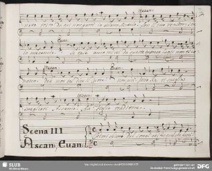 Scena 3: Chi mi chiamò dal sonno