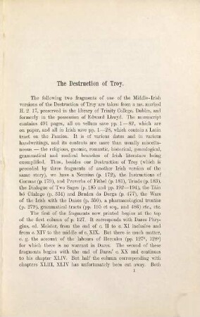Irische Texte : mit Übersetzungen und Wörterbuch, 2,1
