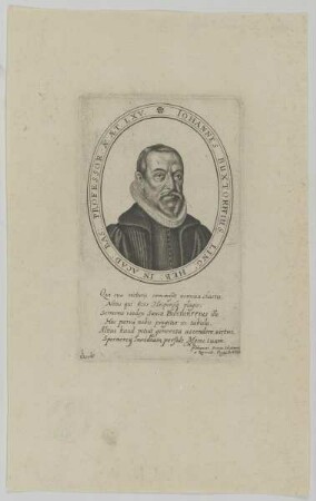 Bildnis des Iohannes Buxtorffius