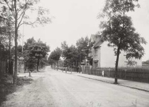 Königsbrück. Truppenübungsplatz, Neues Lager. Toranlage (links)