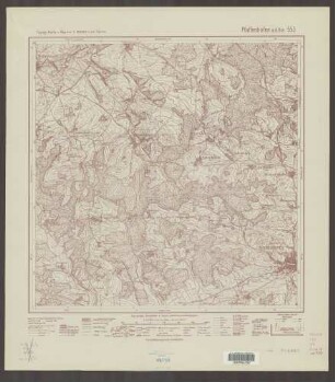 553 Pfaffenhofen a. d. Ilm ; Topographische Karte von Bayern 1:25.000 [Positionsblätter]