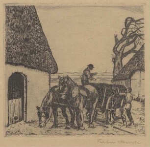 Pferdewagen