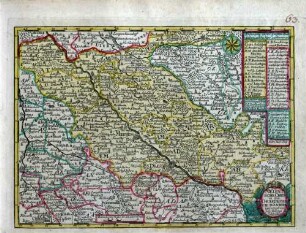 Der Meisnische Creys in dem Churfürstenthum Sachsen ; Verfertiget von Joh. George Schreibern in Leipzig