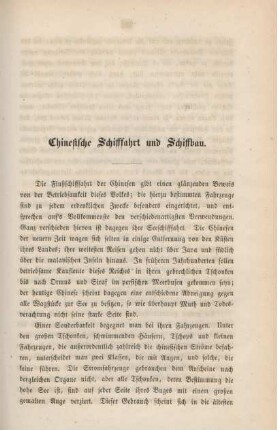 Chinesische Schiffahrt und Schiffbau
