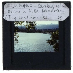 Lugano, Villa Favorita,Luganer See