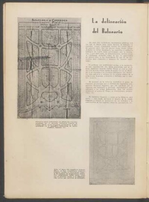 La delineación del Balneario