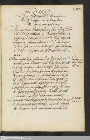 In Quarto Libri Theologici