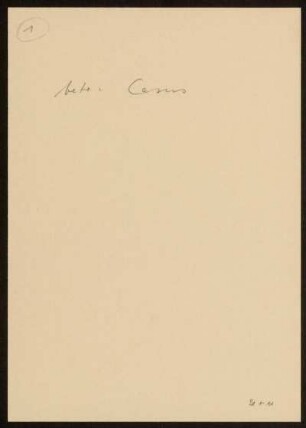 [betr. Casus] [Fasz. 1,1]