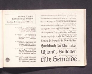 Halbfette Hamburger Druckschrift