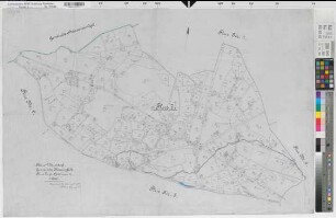 Marienfeld (Harsewinkel), Hudebefreiung Marienfeld, Urkarte II Flur 7 Hortmann