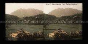 Blick nach Calceranica al Lago