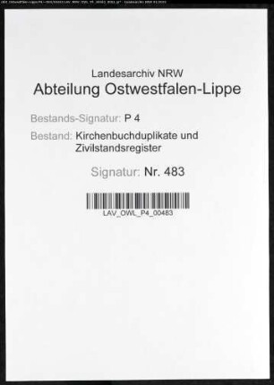 Kirchenbuchduplikate der katholischen Gemeinde Grevenstein (GHT 1818-1827). (Gemeinde: Grevenstein, katholische Gemeinde)