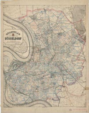 Stadtplan Düsseldorf