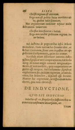 De Inductione.