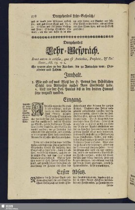 Dreyzehendes Lehr-Gespräch.