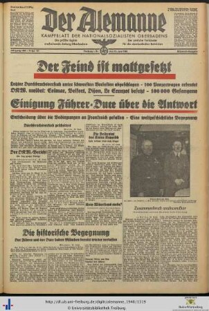 19.06.1940 (Mittwoch-Ausgabe)