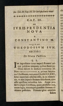 502-521, Sectio I