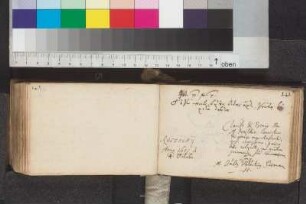 Einträge Bl. 141 - 158