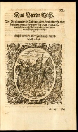 Deß Obersten aller Fußknecht ampt/ befelch und eyd.