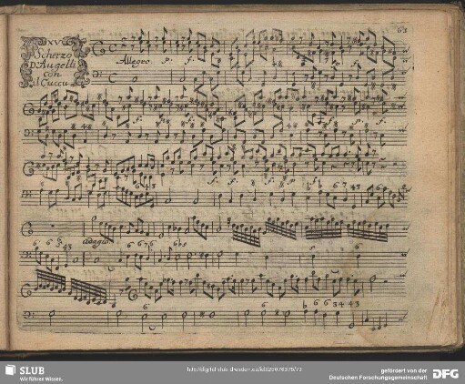 XV Scherzo d'angelli con il cuccu