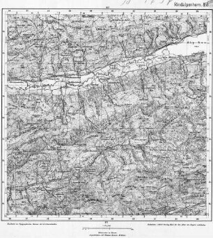 855 Rindalpenhorn Topographische Karte von Bayern 1:25.000 [Positionsblätter]