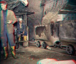 Silberbergwerk: Untertage