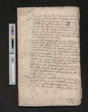 Landesrezess bezüglich der von den Landständen übergebenen Gravamina