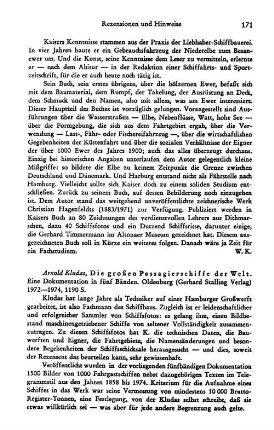 Kludas, Arnold :: Die großen Passagierschiffe der Welt, eine Dokumentation in fünf Bänden : Oldenburg, Stalling, 1972 - 1974